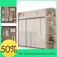 Lla2 Sliding Door Solid Wood Wardrobe Multifunctional Combination Storage Cabinet Organizer Nixianji