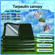 High-Quality Canopy Tarpaulin Awning for Sun and Rain Protection, Ideal for Market Stalls, Camping, 