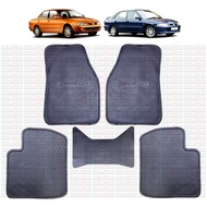 Proton Wira Car Floor Rubber Mat Carpet Mats Complete Set