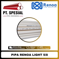 Pipa Conduit Renoa Putih Light 16mm 2.9 Meter 3000 Batang - 01