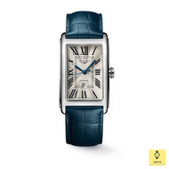 Wristwatches L5.767.4.71.9 L57674719 / men / DOLCEVITA / automatic / square / 28.20x47 mm / leather / blue
