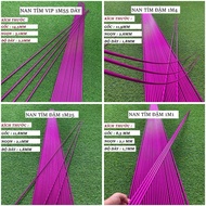 Purple carbon slats to make kites 85cm-1m1-1m25-1m4-1m55, carbon slats to make kites, small slats to