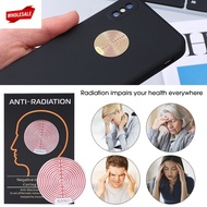 (BC)1Pc Universal Mobile Phone Radiation Protection Stickers/Round Self Adhesive EMF Blocker /Anti-R