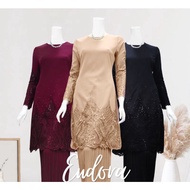 EUDORA PLEATED baju kurung pahang