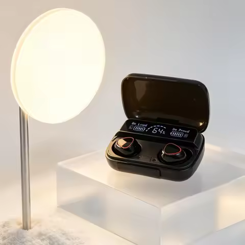 TWS Bluetooth headset M10 hands-free LED Dispay headset Bluetooth HiFi stereo music wireless earplug