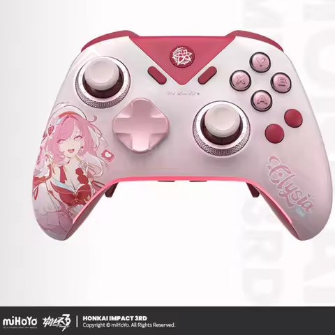 New MiHoYo Elysia Gaming Controller Honkai Impact 3 Wireless Bluetooth Joystick Gamepad With Storage