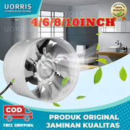 98mm 150mm 250mm 300mm 4/6/8/10 Inch Inline Duct Exhaust Fan Booster Exhaust Blower Air Cooling Vent