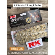 【Fast Shipping】RK TAKASAGO Chain 415 ERO 132L O-Ring O Sealed Ring Chain Rantai