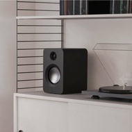 Kanto REN 立體聲書架藍牙音響-黑色款