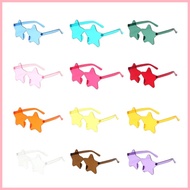 [POH SUPETEW GRHDGF 146] แว่นตากันแดดรูปดาวคอสเพลย์ตาเท่ห์แว่นตาดิสโก้ฤดูร้อนชายหาดเด็กชายและเด็กหญิ