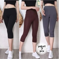 3pcs Leggings 7/8 Adult Women Long - Pants Long Leggings Women Leggings Adult Plain Leggings