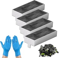 Cooker Hood Filter - 4er Set for Cooker Hood Filter, Includes 2 Pairs Gloves, Compatible with Sieme 
