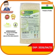 HEALTH PARADISE Natural Ponni Rice 900gm (Low GI) 天然小占米