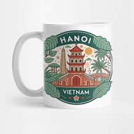 Hanoi, Vietnam Souvenir Glass - Hanoi Tea Mug