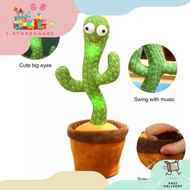 Dancing Cactus Dencing Cactus Cactus Plush Toy Talk Dancing toy song plush Early Childhood Education