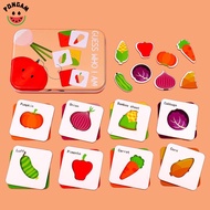 READY STOCK Guess Who I Am Puzzle 8 in 1 Wooden Jigsaw Puzzles Game Children Early Learning Cognitiv