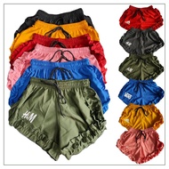 RUFFLES TASLAN SHORT Grey Only