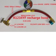 Refrigerant R1234YF Tools recharge Automotive Recharge Hose Air Conditioning Detection Refrigerant H