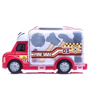 Bohui Fire &amp; Rescue Storage Truck Toy