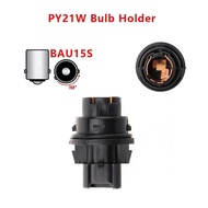1x Car Signal Light Socket BAU15S PY21W Bulb Holder Accessories