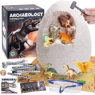 Jumbo Dino Egg Dig Kit, Dinosaur Toys for Kids 5-7 8-12 with 12 Dinosaurs, Dinosaur Toys for 5 6 7 8