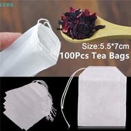 SUM 100X Tea Bags Food grade Empty Scented Tea Bags Infuser Seal Filter Paper VN