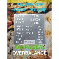 Complete Glass Opp Plastic - Opp Plastic Without Seal - Plain Opp Plastic - Thick Souvenir Opp Plast