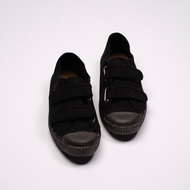 CIENTA Spanish Canvas Shoes U78997 01 Black Sole Classic Fabric Adult Velcro Felt
