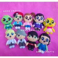 Tersediaa [PO 10 HARI] Satu Set Lengkap (9pcs) Boneka Shinbi House |