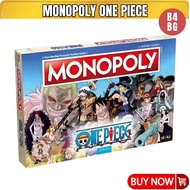 Monopoly One Piece – Straw Hat Pirate Anime Monopoly | Fun Family Boardgame B4KIDS