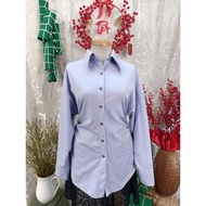 CCHAT clearance - bymo purple shirt with elastic waist - SIZE S