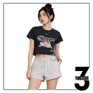 ADLV x Power Puff Girls Logo Crop Tee Black Original Acme De La Vie Authentic/