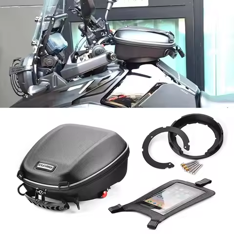 Motorcycle Tank Bag Fuel Tank Storage Bag For SUZUKI 150 DL650 GSX-150N V-Strom 250 Storage Box Back