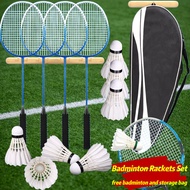 Free shuttlecock/2 pcs badminton racket tonex original badminton original racket set raketa badminto