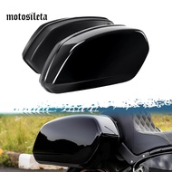 Motorcycle Hard Saddlebag Side Luggage Bags For Harley Softail Low Rider 2018-24 FXLRST FXLRS FXLR
