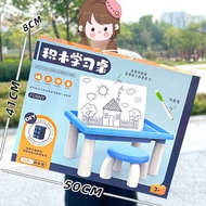 Compatible Large Particle Building Block Table Children's Educational Multifunctional Learning Game 