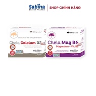 Calcium Chela-Calcium D3 36.6g and Chela MageB6 chelate Albion (Olimp Labs) 19,4g - Health protectio