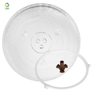 12.5 Inch Universal Microwave Glass Plate Microwave Glass Turntable Plate Replacement Spare Parts for Kenmore, Panasonic