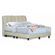 Madeline Faux Leather Divan Bed