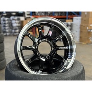 NEW 16X5.5J Rays A Lap J Japan Rim (set of 4) Black 5X139.7 for Suzuki Jimny