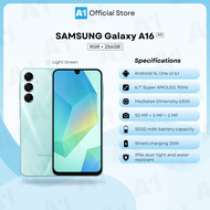 Samsung Galaxy A16 5G (8GB+256GB) Original Samsung Malaysia Set