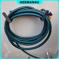Heeman4u 1 Set Heavy Duty Outdoor Wall Bracket Hose Hanger C Bracket Wall Mount Garden Hose Hook Met