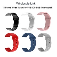 Y68/D20/D28 Smartwatch Silicone Smart Watch Strap Smart Watch Band y68/d20