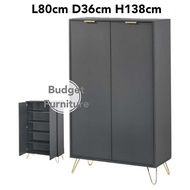 2 Door Tall or Low Shoe Cabinet/ Shoe Organizer Cabinet in Many Designs CHEAPEST PRICE