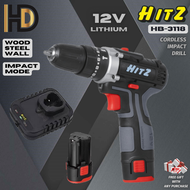 HITZ 12V HB-3118 Cordless Impact Hammer Drill