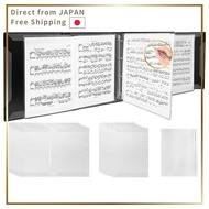 Solf【Supervised by the Head of Pitina】 Writable Sheet Music File for Piano, Black Binder with 4 Page