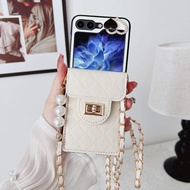 【Fold Love】Hard PC For SAMSUNG Z Flip 3 4 5 6 Casing For Girl Shockproof Lens Protector Case