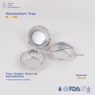 Aluminum foil cup B40 egg tart/ pie/