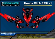Honda Click 125i V1 Decals Sticker