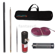 3.5-50MHz 80M-6M 10-band 100W HF Portable Shortwave GP Antenna 10-band Outdoor Shortwave Antenna for